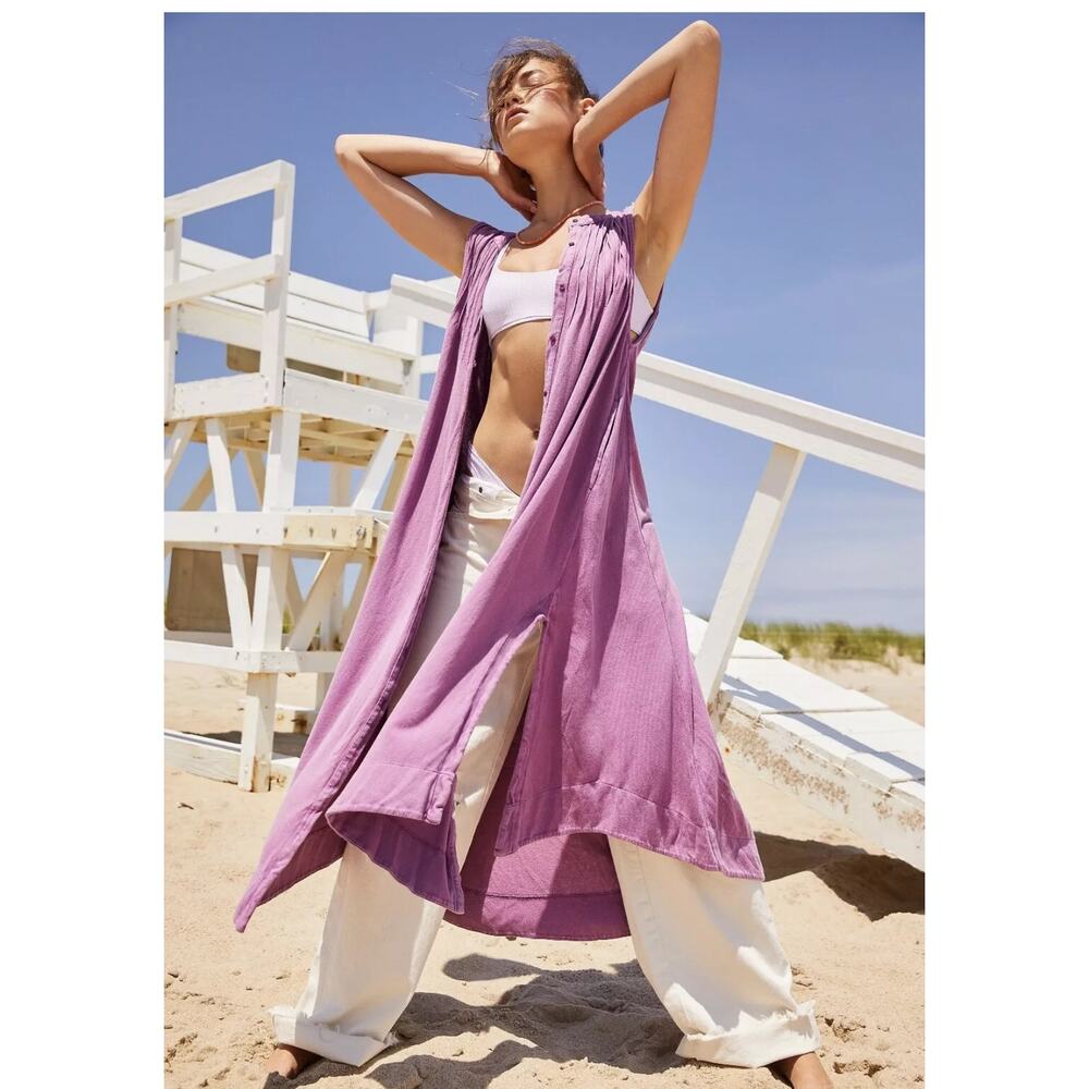 Free People Purple Mini Dress